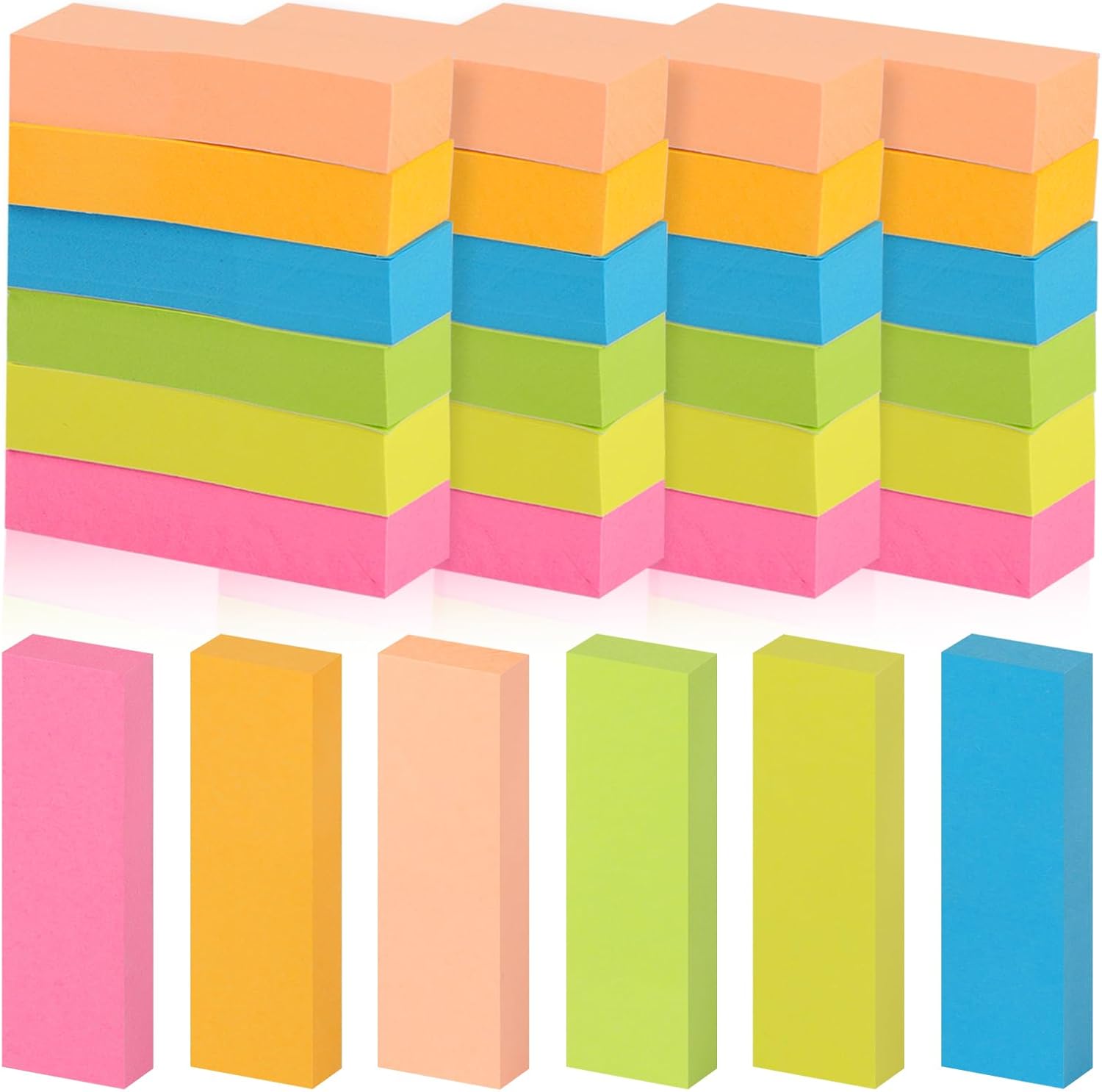 1600 Blatt Haftnotizen Klein, Sticky Notes, Haftnotizen Klebezettel, Klebezet...