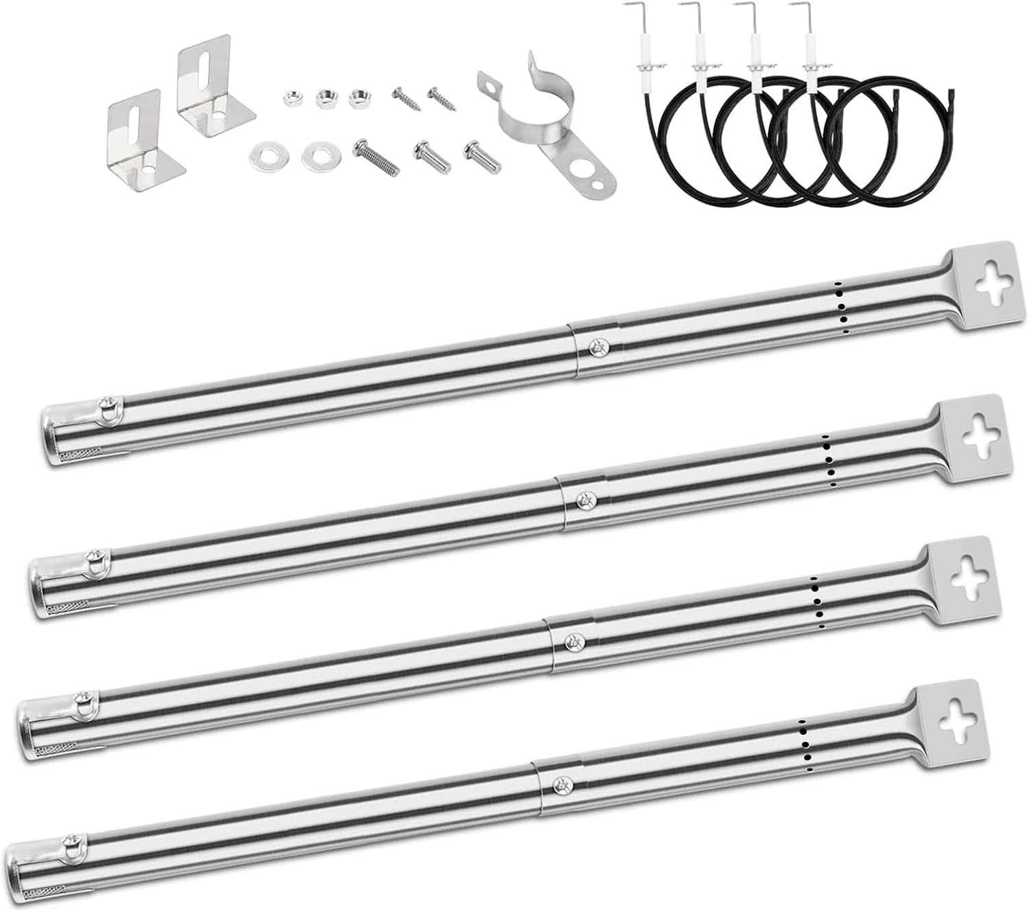 31cm bis 45cm Universal Gasgrill Brenner Ersatzteile für Landmann, Enders, Te...
