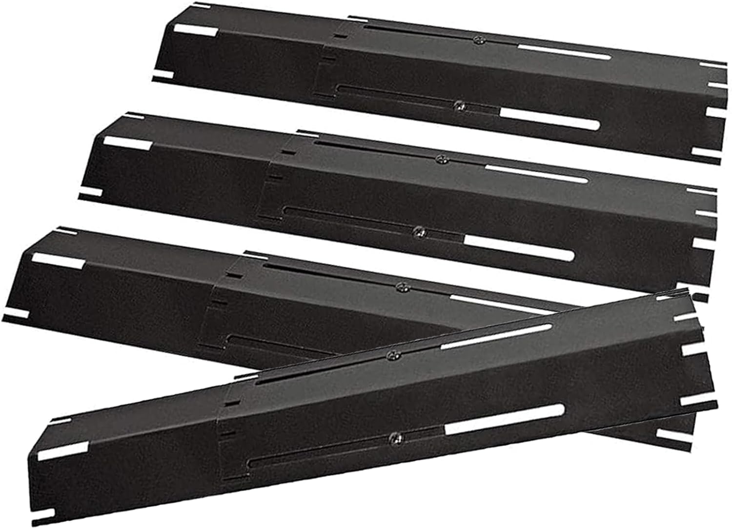 Unicook 30cm bis 53cm Verstellbare Brennerabdeckung Gasgrill, 4 Stück für Web...